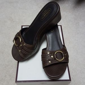 Coach Janeesa Grainy Calf